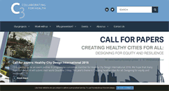 Desktop Screenshot of c3health.org
